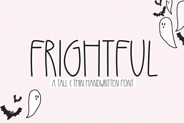 Frightful - Fun Handwritten Font Font KA Designs 