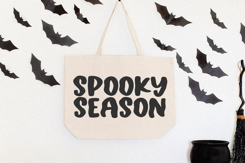 Frights - Spooky Halloween Font Font KA Designs 