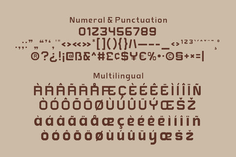 Frigo Font twinletter 