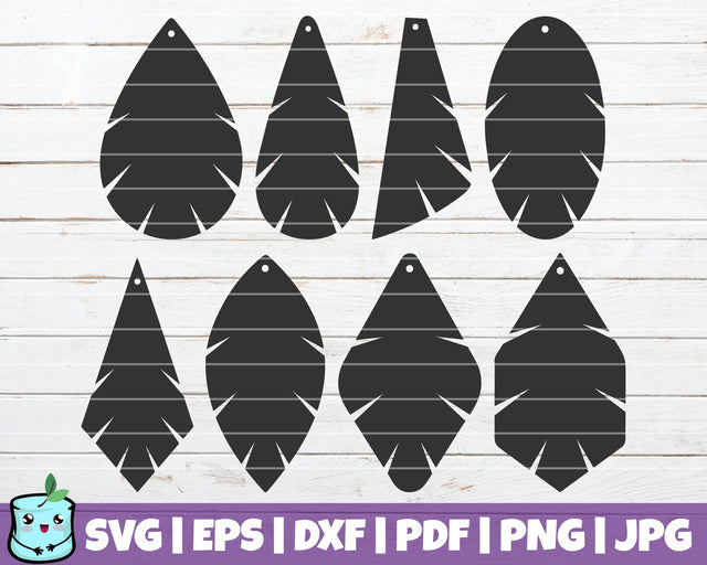 Fringe Earrings 2 SVG MintyMarshmallows 