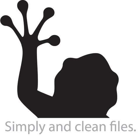 Frog and reeds SVG TribaliumArtSF 