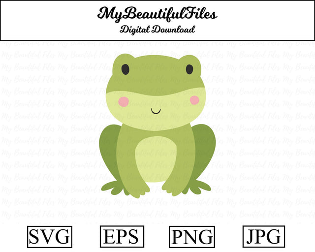 frog - animal SVG MyBeautifulFiles 