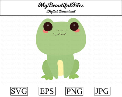Frog - Animal SVG MyBeautifulFiles 