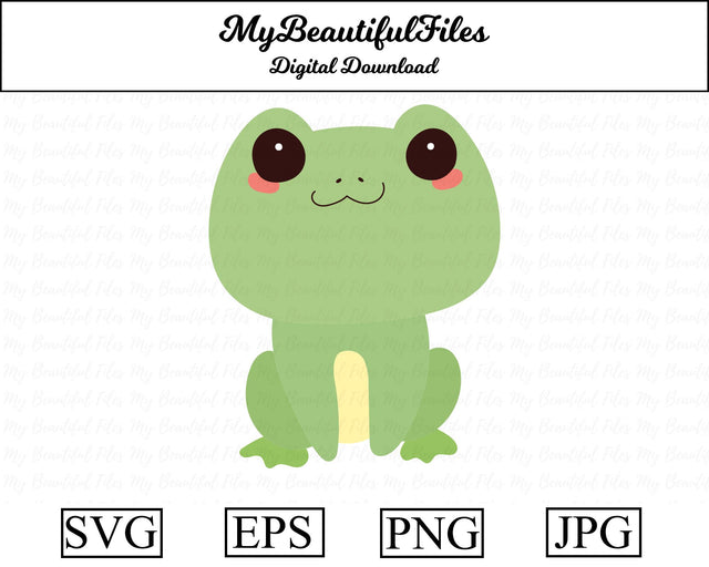 Frog - Animal SVG MyBeautifulFiles 