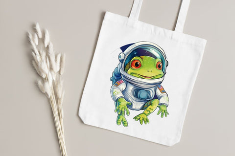 Frog Astronaut Sublimation Clipart Sublimation Regulrcrative 