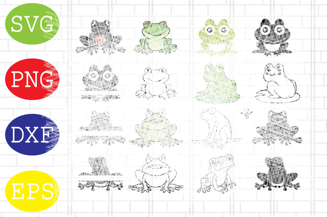 Frog SVG Bundle, Frog face svg, Frog dxf, Frog png, Frog eps, Frog vector, Frog cut files,Frog svg, Frog monogram, Toad svg SVG DigitalSvgFiles 