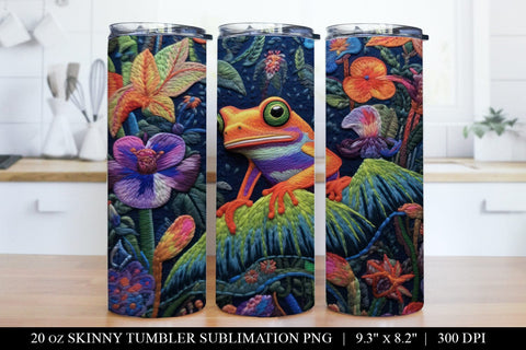 Frog Tumbler Sublimation Bundle Sublimation BijouBay 