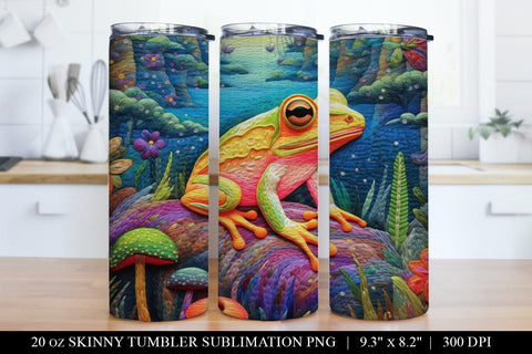 Frog Tumbler Sublimation Bundle Sublimation BijouBay 