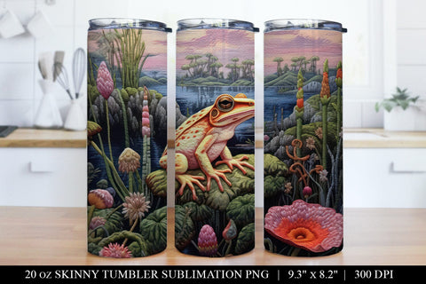 Frog Tumbler Sublimation Bundle Sublimation BijouBay 