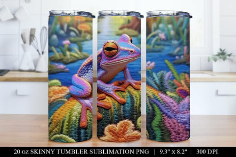 Frog Tumbler Sublimation Bundle Sublimation BijouBay 