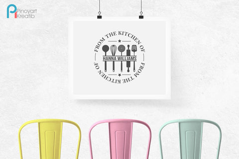 From the Kitchen Monogram Svg, Kitchen Svg, Kitchen Monogram SVG Pinoyart Kreatib 