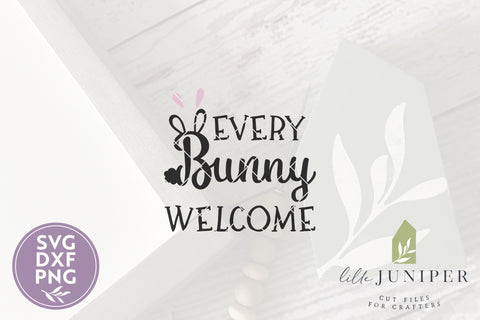 Front Door Easter Sign SVG | Every Bunny Welcome SVG SVG LilleJuniper 