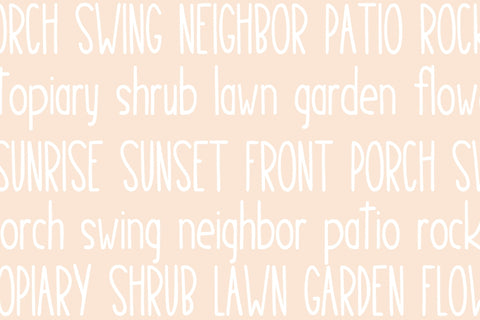 Front Porch, Farmhouse Handwritten Font for Cricut Font Designing Digitals 