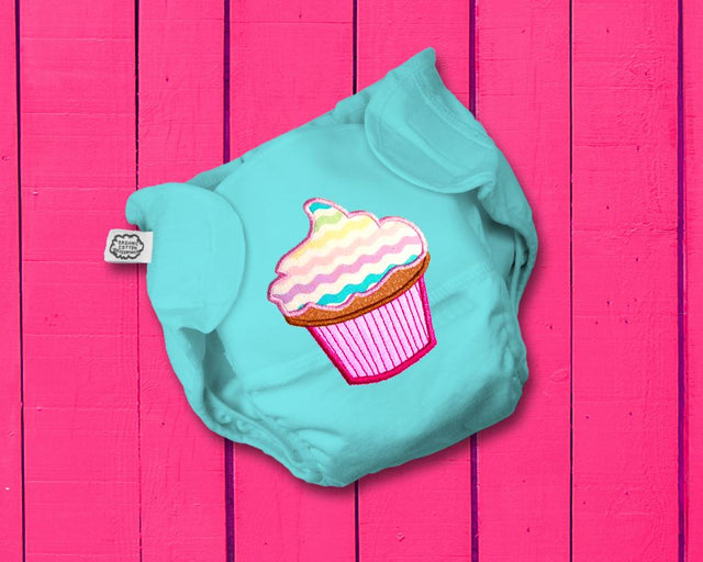 Frosted Cupcake Applique Embroidery Embroidery/Applique Designed by Geeks 
