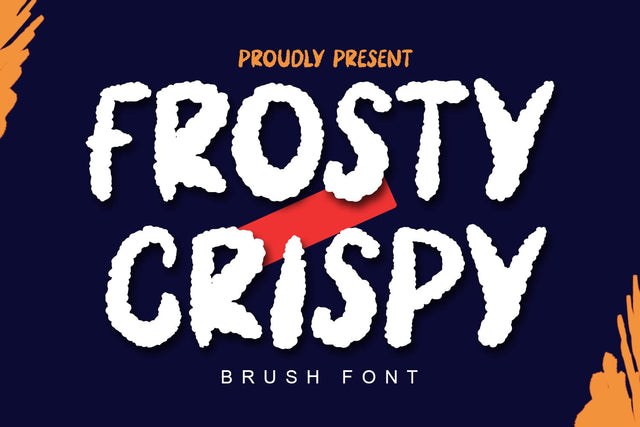Frosty Crispy Font nearzz 