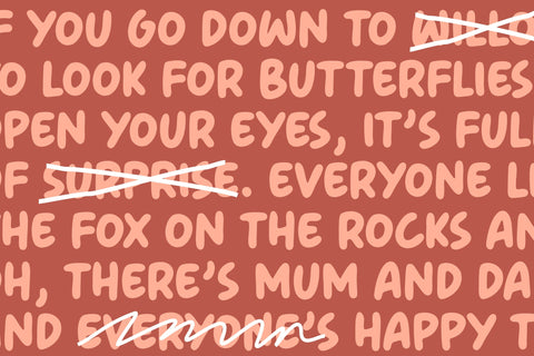 Frozenflare Handbrushed Font Font Balpirick 