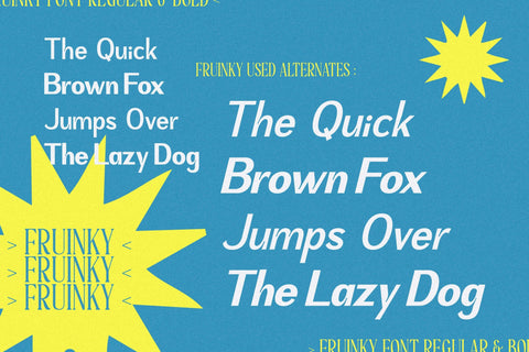Fruinky Typeface Font Storytype Studio 
