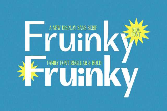 Fruinky Typeface Font Storytype Studio 