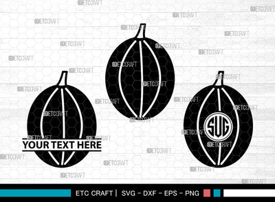 Fruit Icons Monogram, Fruit Svg, Grape Strawberry Svg, Fruits, Fruit Doodles, Fruit Monogram, Icon Monogram, Svg Cut File, Dxf, Eps, Png, SVG ETC Craft 