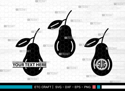 Fruit Icons Monogram, Fruit Svg, Grape Strawberry Svg, Fruits, Fruit Doodles, Fruit Monogram, Icon Monogram, Svg Cut File, Dxf, Eps, Png, SVG ETC Craft 