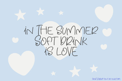 Fruit Syrup Font Olivetype 