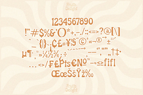 Fruits Delight Typeface Font Storytype Studio 