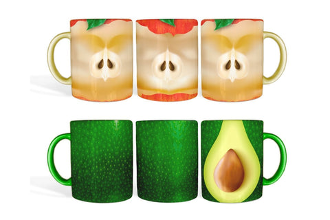 Fruits Mug Sublimation Sublimation SvgOcean 