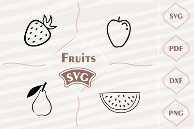 Fruits - SVG bundle SVG Digital Mojito 