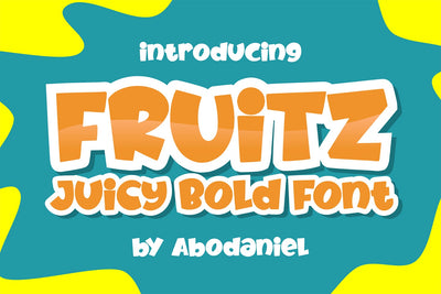Fruitz Font Abo Daniel Studio 