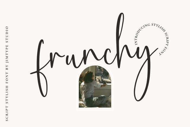 Frunchy Font Font Jimtype Studio 