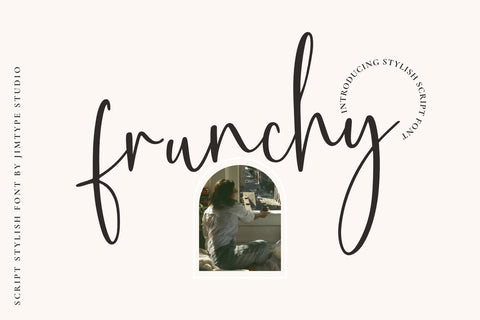 Frunchy Font Font Jimtype Studio 