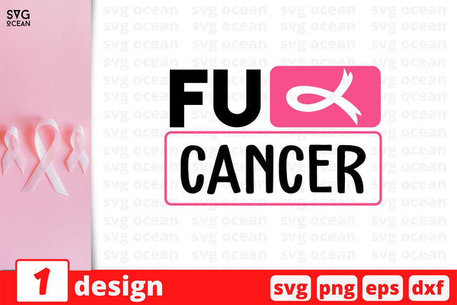 FU Cancer SVG Cut File SVG SvgOcean 