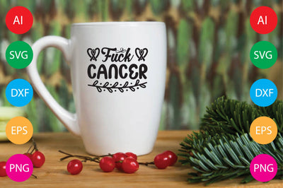 Fuck Cancer SVG CraftlabSvg29 