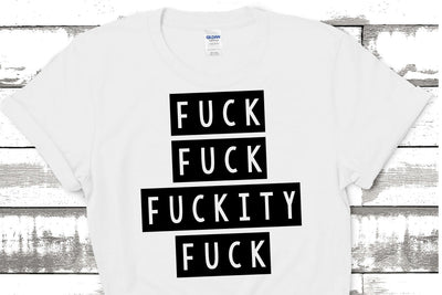 Fuck Fuck Fuckity Fuck SVG Design SVG Dorks & Lushes 