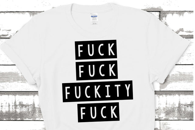 Fuck Fuck Fuckity Fuck SVG Design SVG Dorks & Lushes 