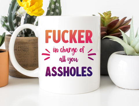 Fucker In Charge SVG Design SVG Crafting After Dark 