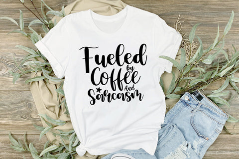 Fueled by Coffee And Sarcasm svg SVG orpitasn 
