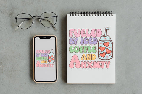 Fueled by Iced Coffee and Anxiety Sublimation Sublimation Jagonath Roy 