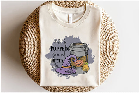Fueled by Pumpkin Spice and Witchy Vibes Sublimation Sublimation Jagonath Roy 