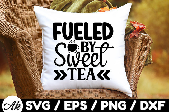 Fueled by sweet tea svg SVG akazaddesign 