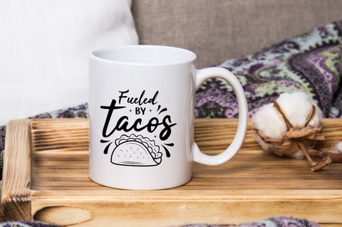 Fueled By Tacos SVG Design SVG futivesvg 