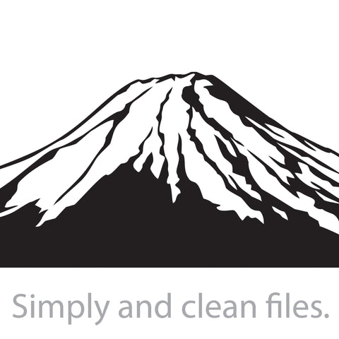 Fuji Mountain SVG TribaliumArtSF 