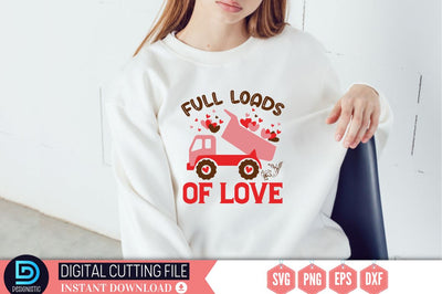 Full loads of love SVG SVG DESIGNISTIC 