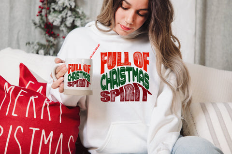 Full of Christmas Spirit SVG nirmal108roy 