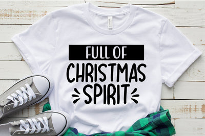Full of Christmas Spirit svg SVG nirmal108roy 