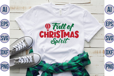 Full of Christmas Spirit svg SVG orpitasn 