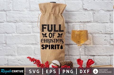 Full of christmas SVG Design SVG Regulrcrative 