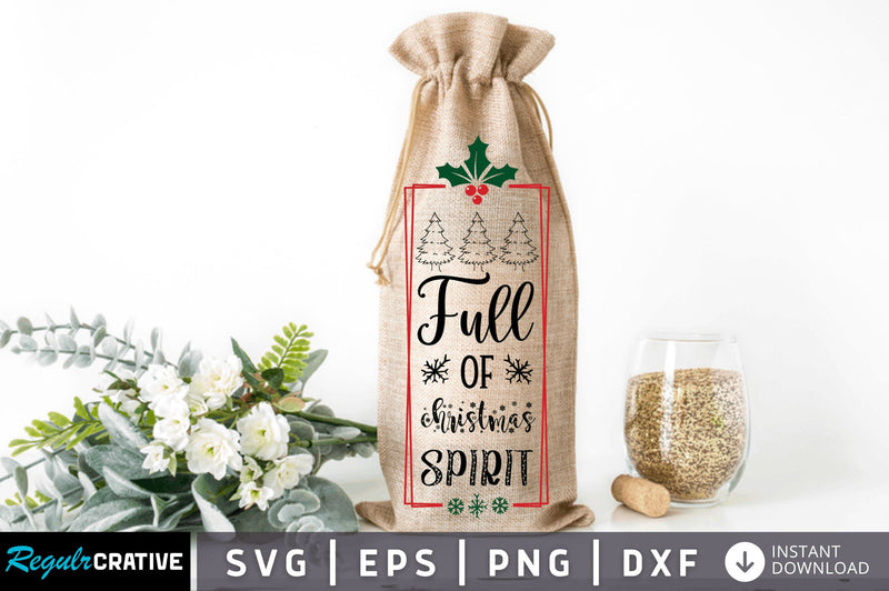 Full of christmas SVG Design SVG Regulrcrative 