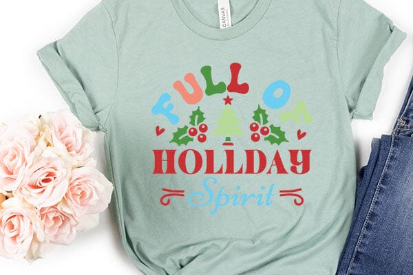 Full Of Hollday Spirit SVG Angelina750 