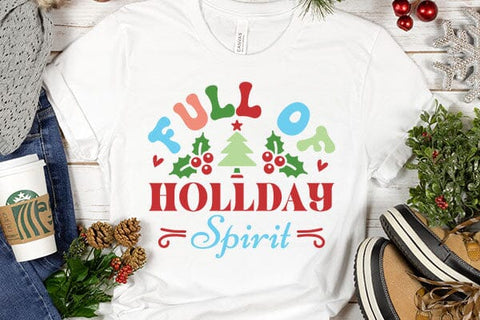 Full Of Hollday Spirit SVG Angelina750 
